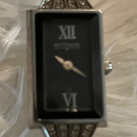 Ladies Wittnauer winter garden diamond accent bangle - Picture 2 of 4